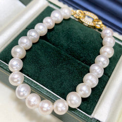 Premium Strong Light Freshwater Pearl Bracelet for Women Summer Small Pearl Simple Mom Gift Personalized Best Friend Simple Jewelry