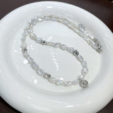 Natural Gravel Baroque Pearl Versatile ins Necklace High-end Light Luxury Star Pendant Women's Retro Necklace