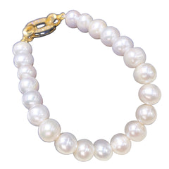 Premium Strong Light Freshwater Pearl Bracelet for Women Summer Small Pearl Simple Mom Gift Personalized Best Friend Simple Jewelry